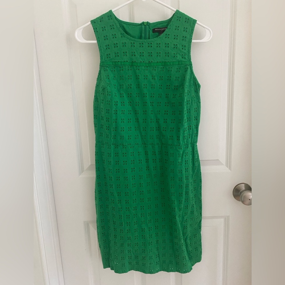 Banana Republic Green Dress